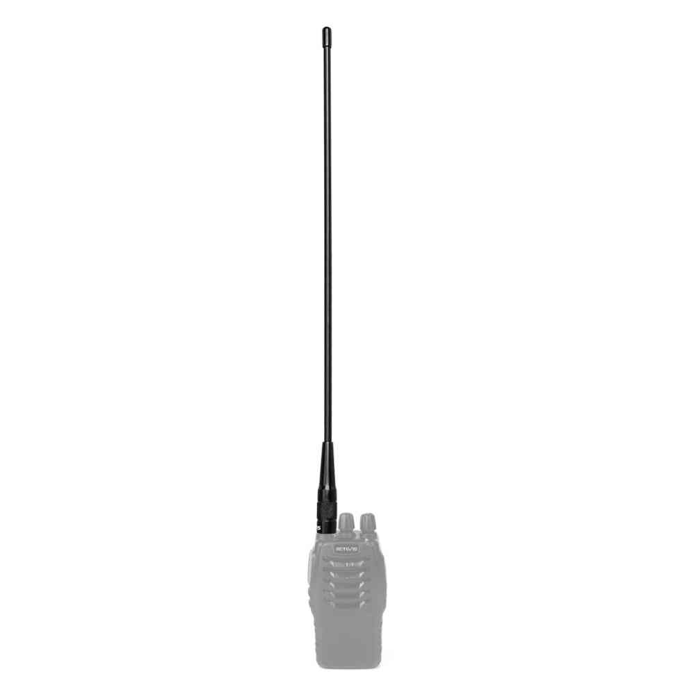 Rhd-771 Sma-f Walkie Talkie Antenna Vhf Uhf Dual Band For Kenwood