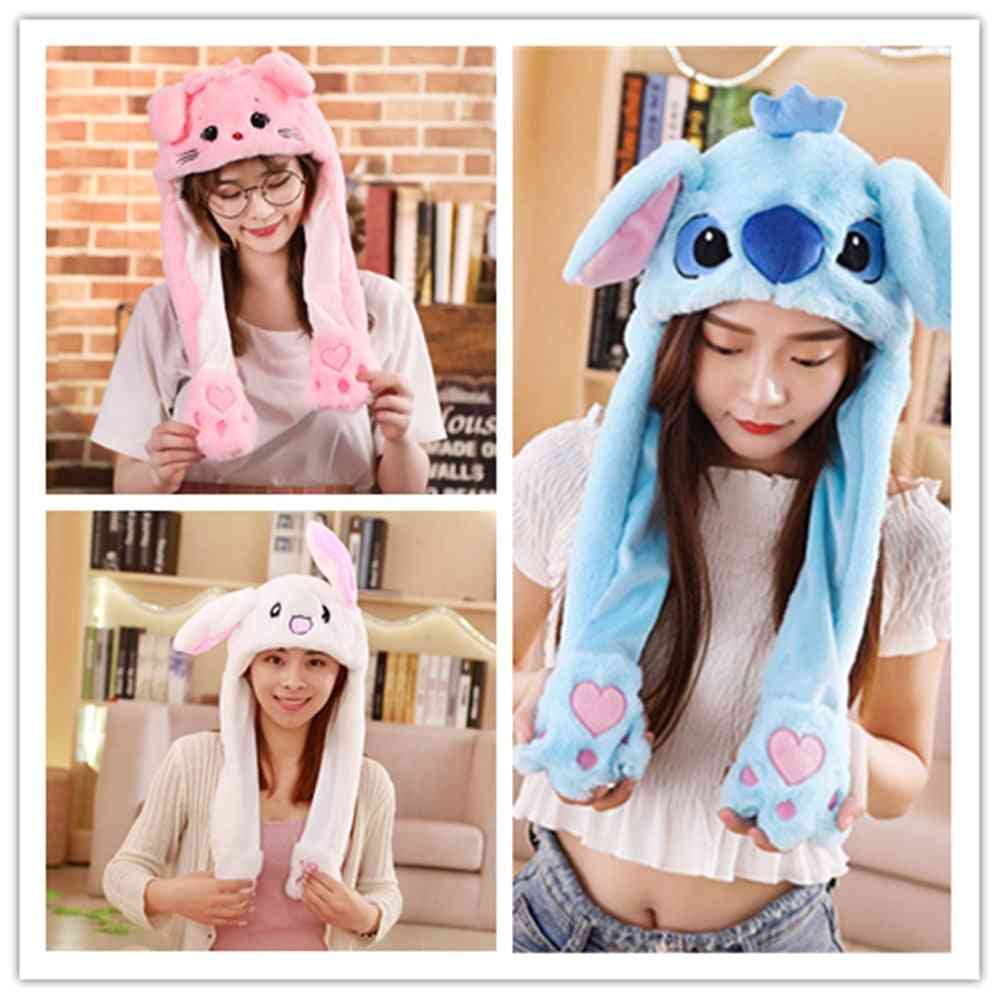 Funny Animal, Moving Ears Cute Cartoon Toy Hat For