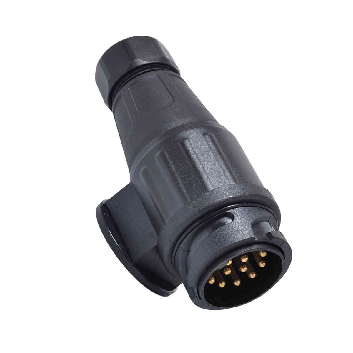 12v, 13 Pin Electrical Waterproof, Wiring Connector Adapter Plug For Vehicle Rv