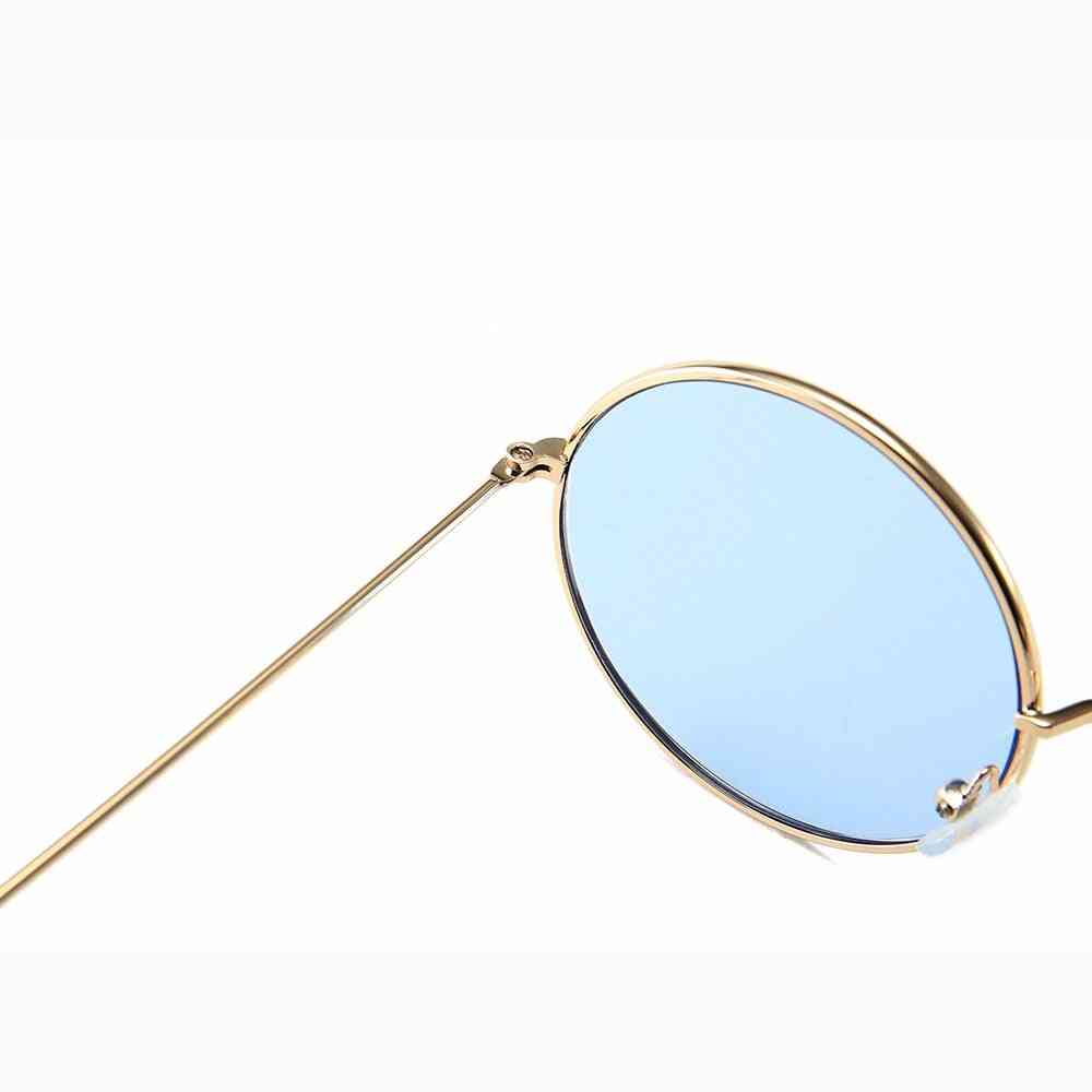 Women Round Novelty Sunglasses Hip Hop Style Lenses Retro Glasses