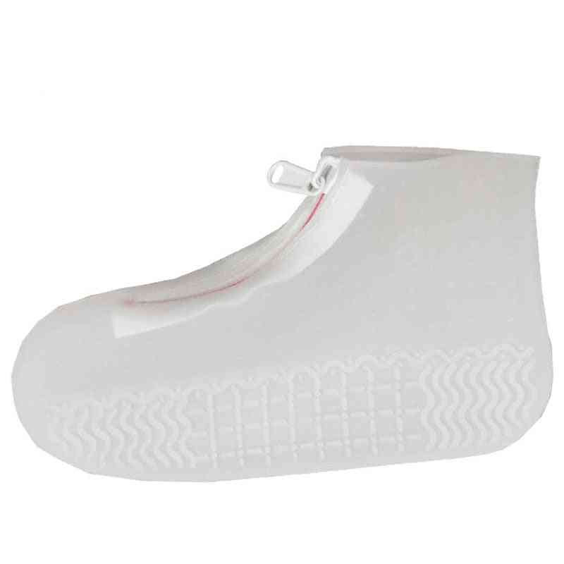 Unisex újrafelhasználható és vízálló cipő esővédő