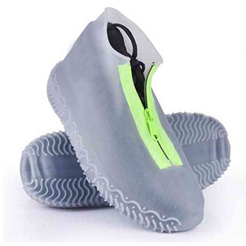 Unisex újrafelhasználható és vízálló cipő esővédő