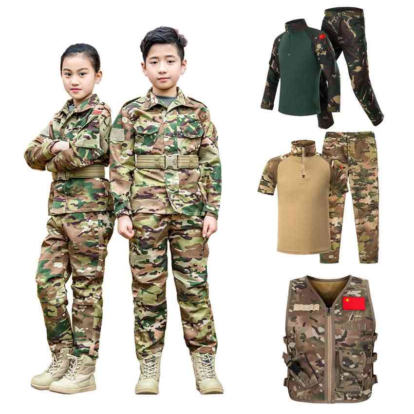 Militair uniform, tactische gevechtsjas en broekset