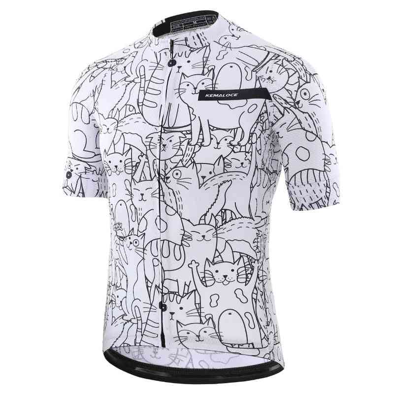 Breathable Eco-friendly Cycling Jersey / Shirts