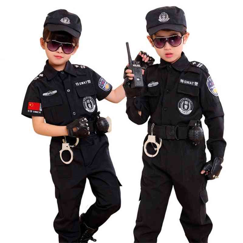 Déguisement de police spéciale de la circulation pour enfants