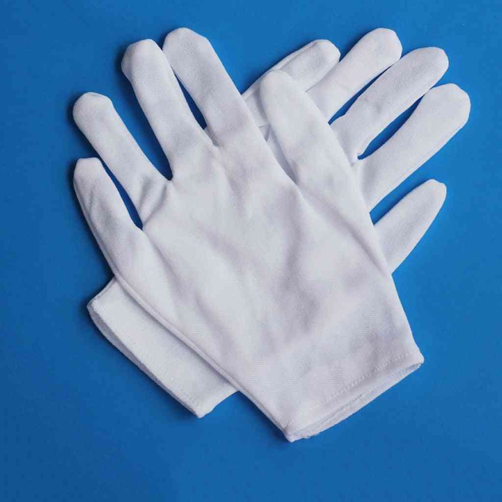 Medeltjocka bomullssvetsbeständiga, andningsbara elastiska handskar