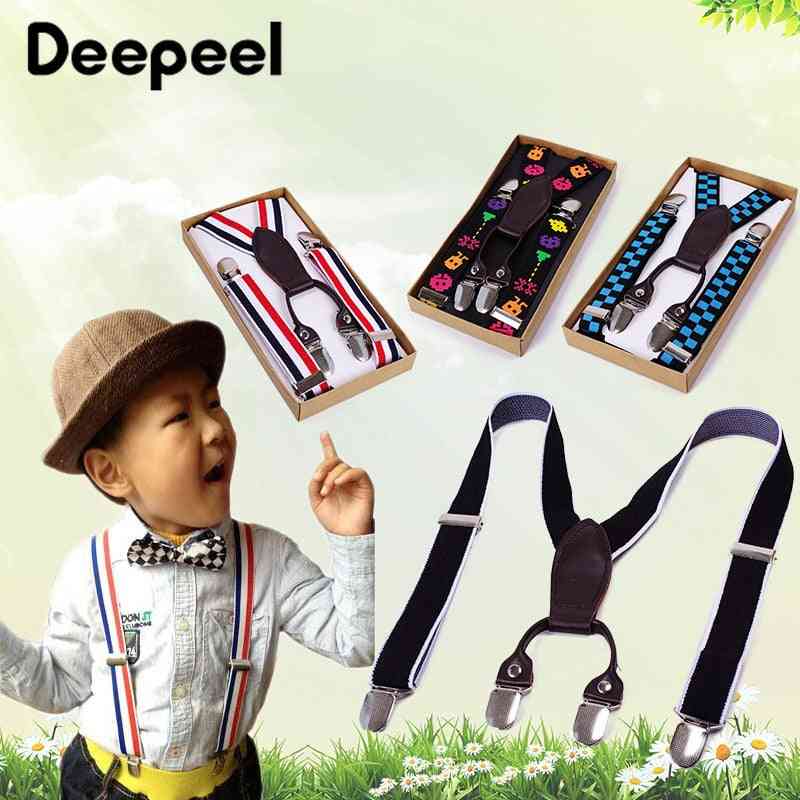 Elastic Suspenders, Polyester Adjustable Clip-on Braces Jockstrap Costume Decoration