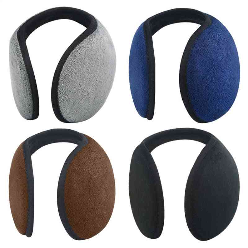 Unisex Solid Winter Ear Protector Muffs