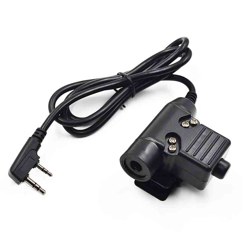 U94 ptt kabel plug headset adapter for kenwood baofeng