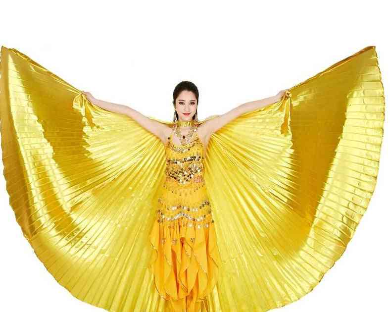 Women's Belly Dance Costume Accessory Wings With Sticks
