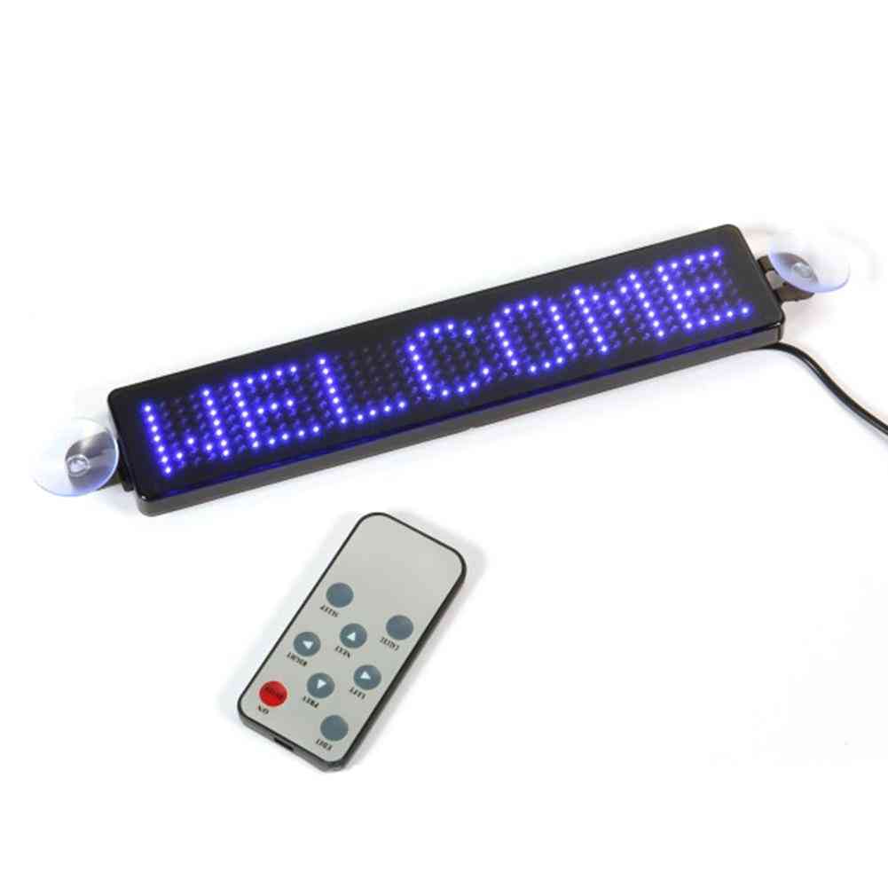 Led Programmable Car Message Display Board