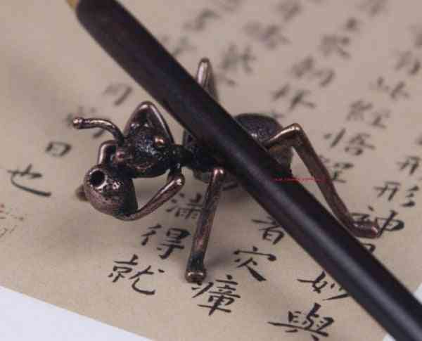 1pc Brush Pen Ant Holder For Calligraphy (1 Piece Penholder)