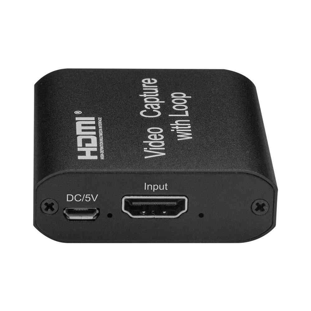 Hdmi To Usb 2.0 Capture Card Recorder
