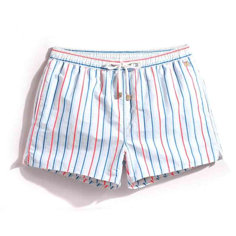 Men's Summer Fashion, Beach Stripe Shorts