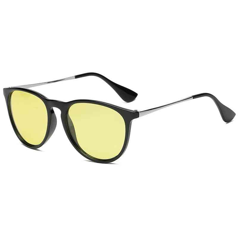 Cat Eye Night Vision Glasses, Polarized Vision Nocturna Lens Sunglasses