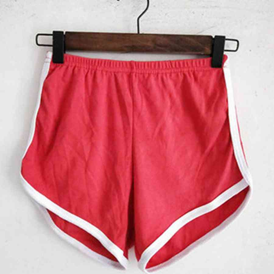 Lässiger Stretch, hohe Taille, Shorts
