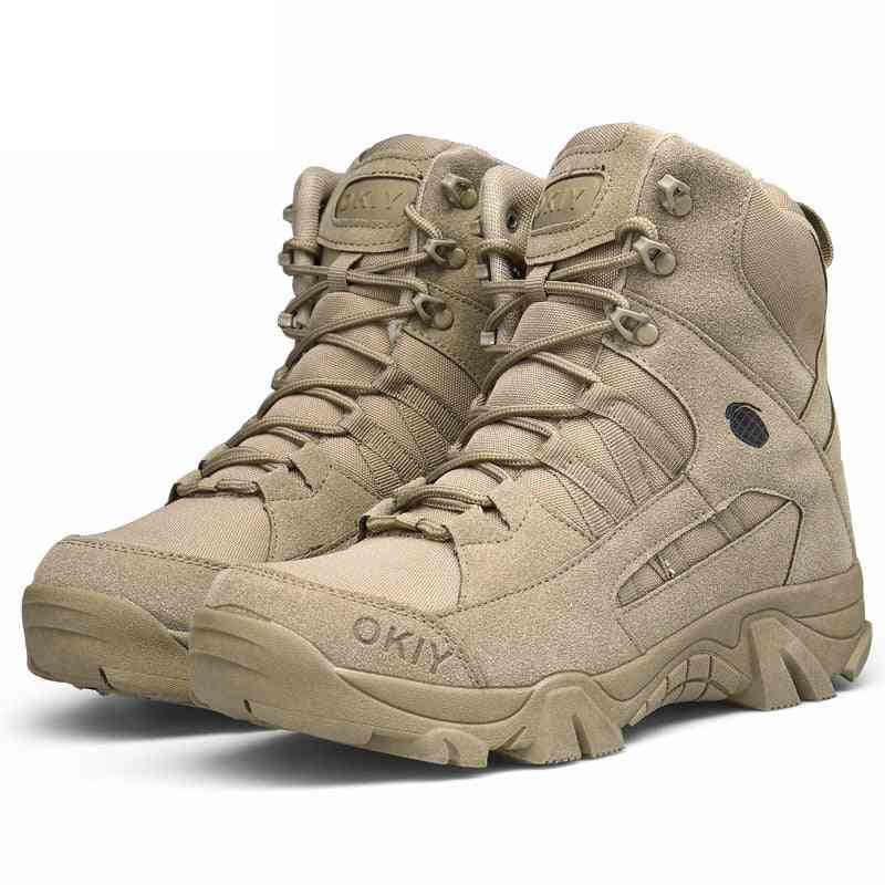Winter Warm Army Hunting Leather Shoes