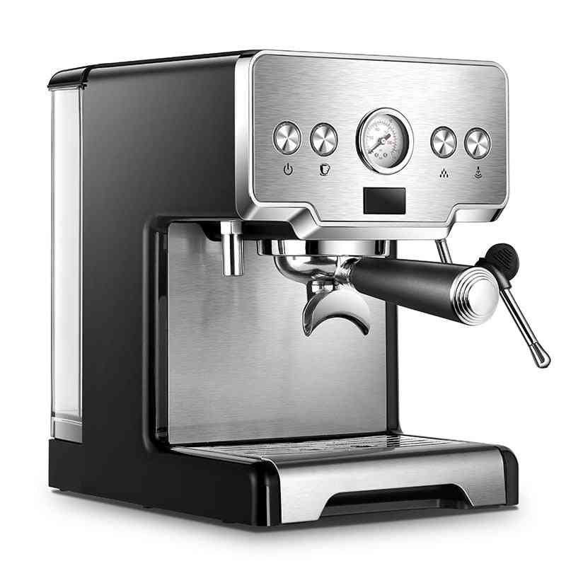 Ekspres do kawy espresso, półautomat 15 batonów ze stali nierdzewnej