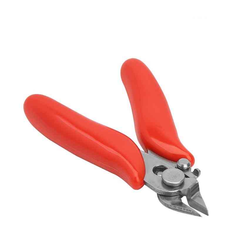 Mini Electronic Pliers, Wire Cutter Tool, Rubber Handle