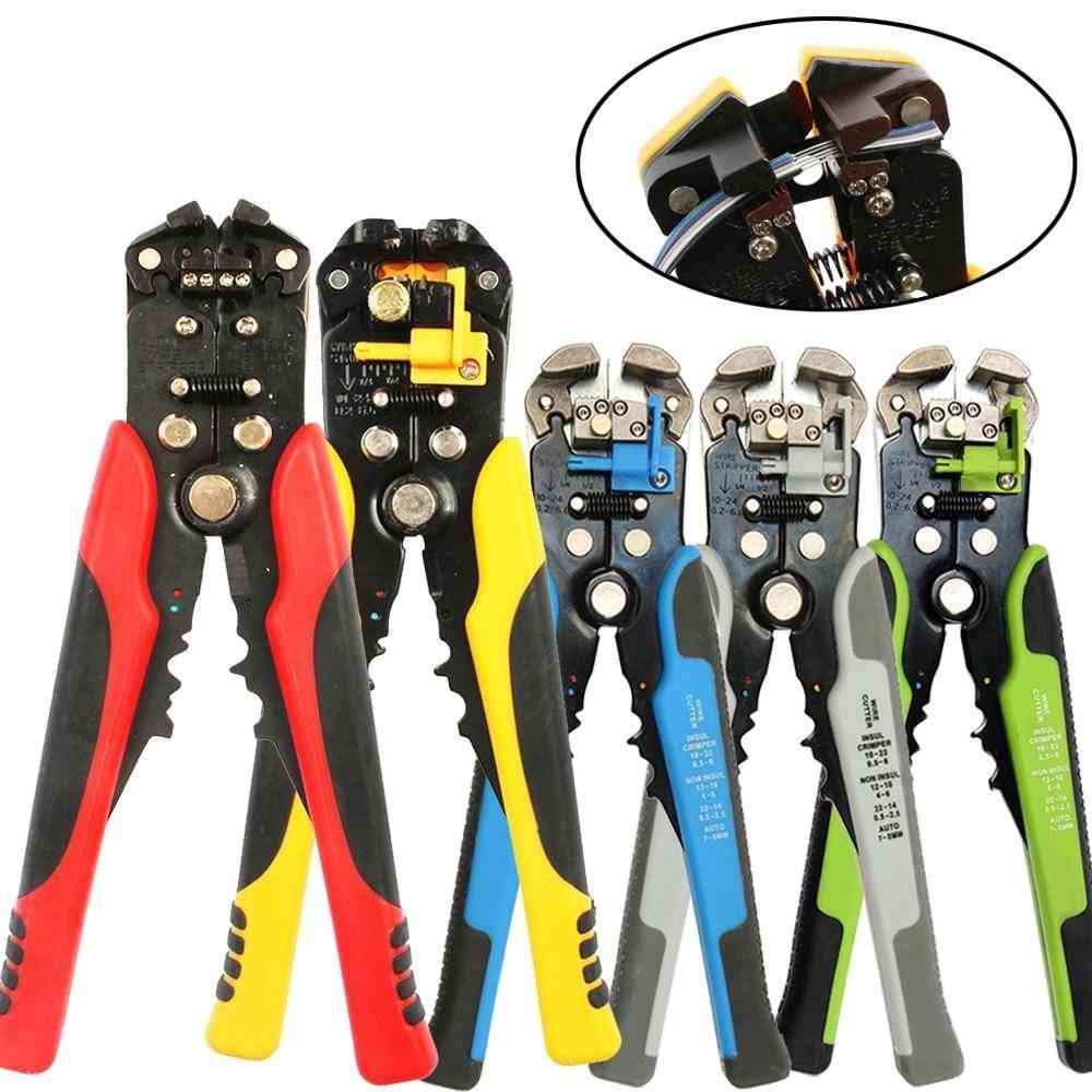 Multifunctional Automatic Stripping Pliers Cable Wire Strippers Crimping Tools Cutting