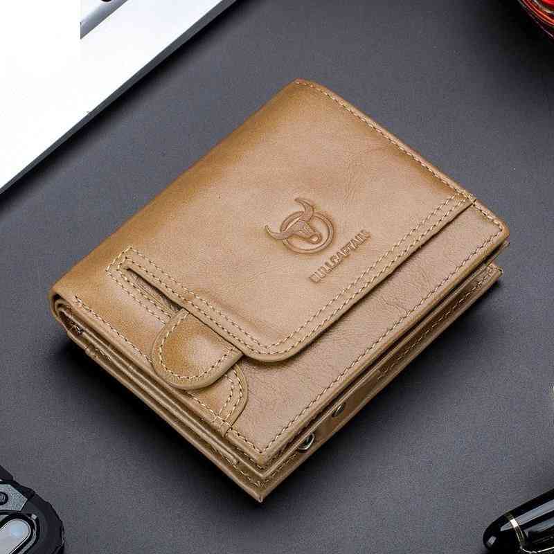 Men Wallet, Genuine Leather Purse