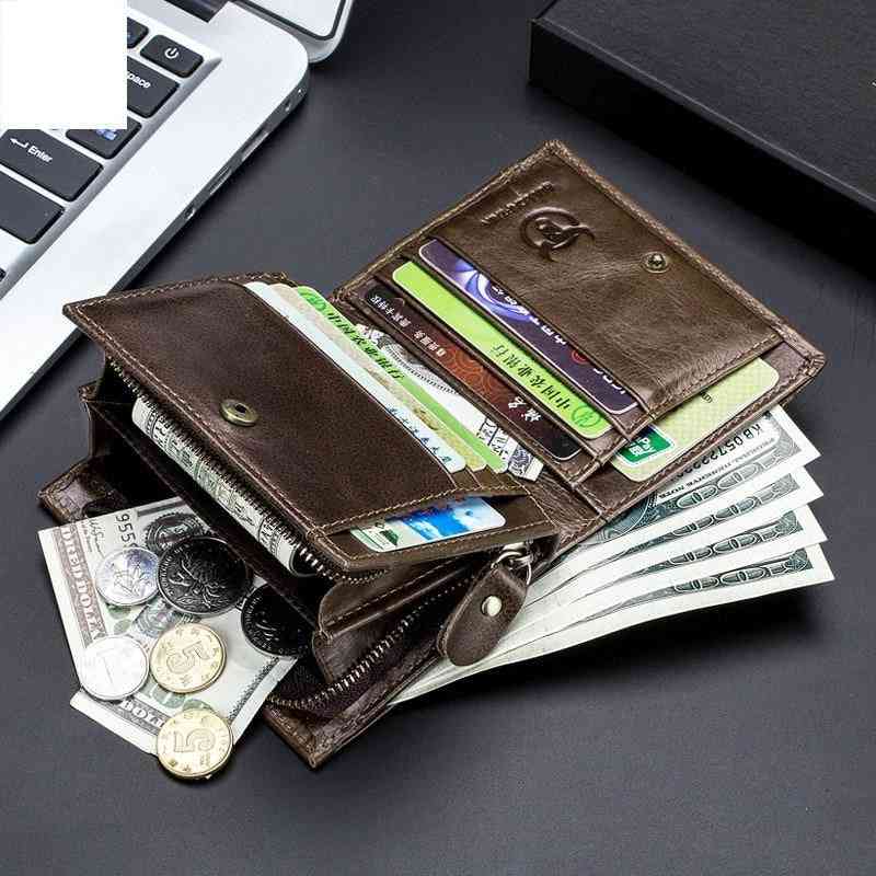 Moška denarnica, torbica iz pravega usnja