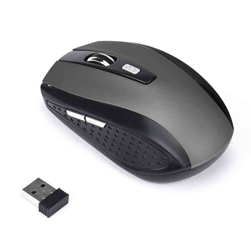 Bezdrátová myš, usb přijímač pro hráče pro notebook / stolní počítač