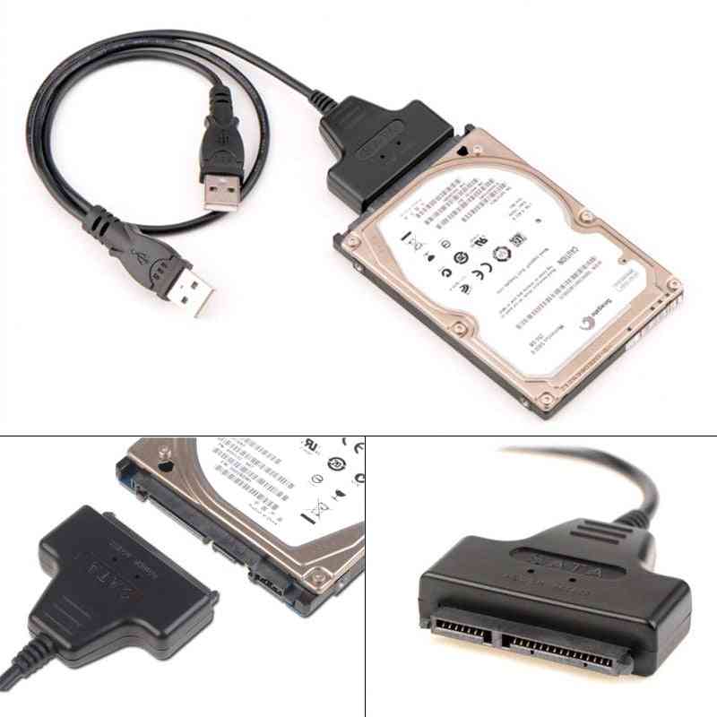7-pin, Sata Connector, Usb 2.0 To Usb 3.0 Converter, Adapter Cable