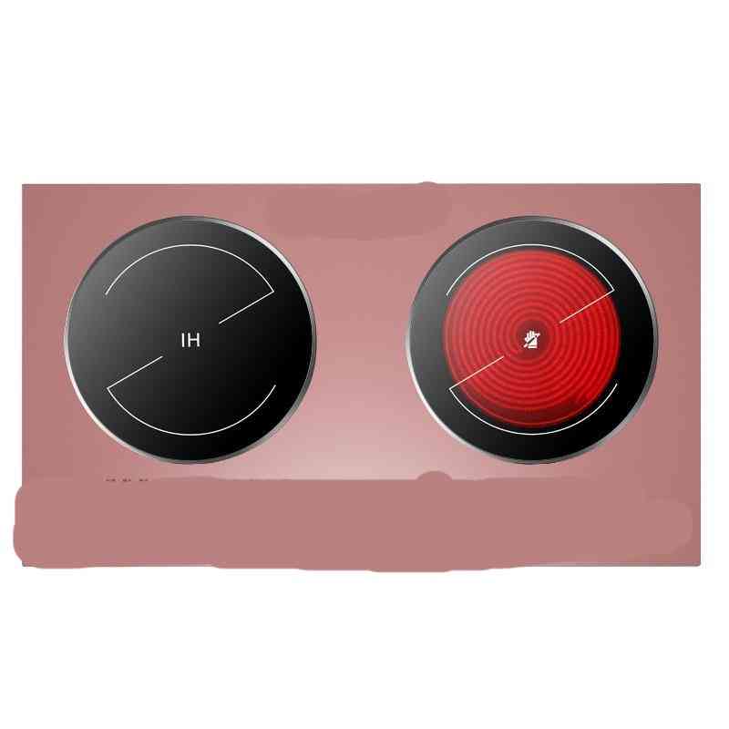 Double-oven Head, Furnace Inlaid, Induction Cooker