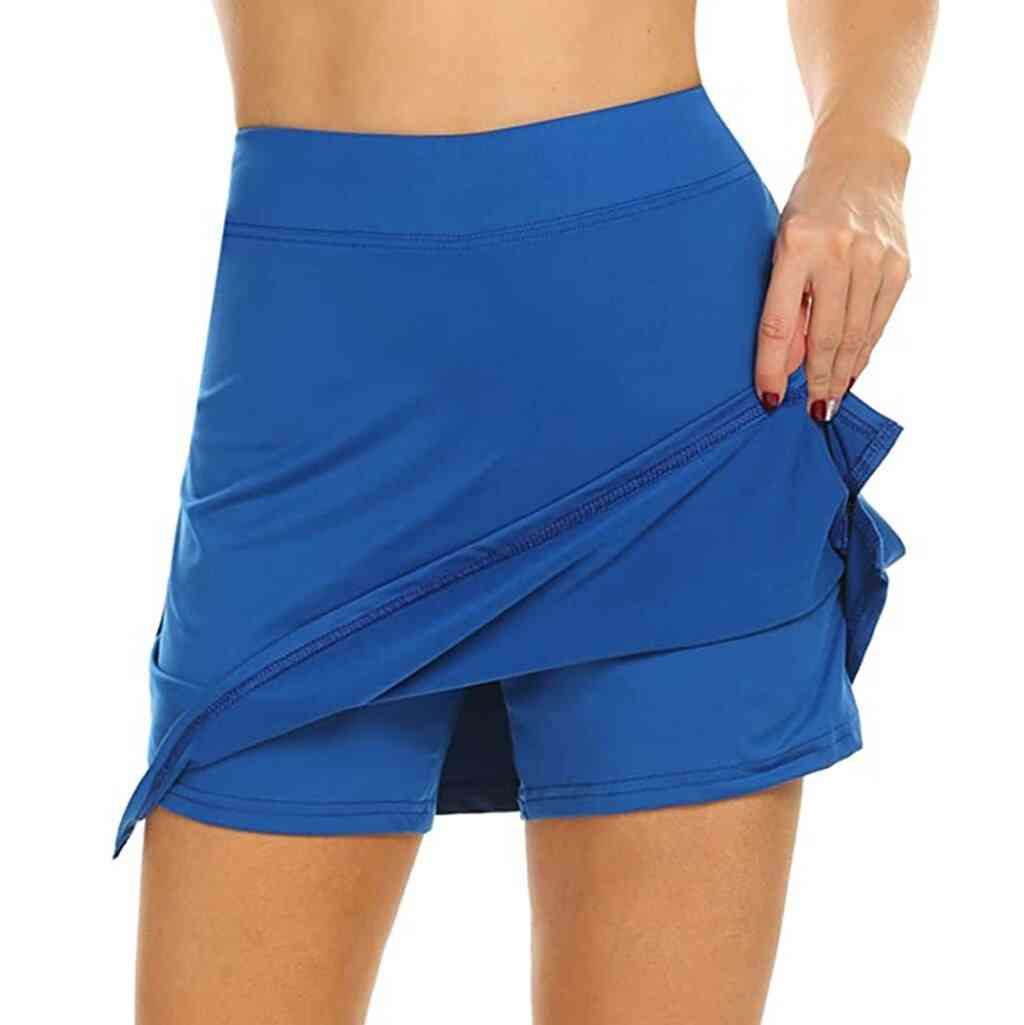 Kvinnors penna kjolar, löpning tennis golf träningsprodukter naturliga kläder
