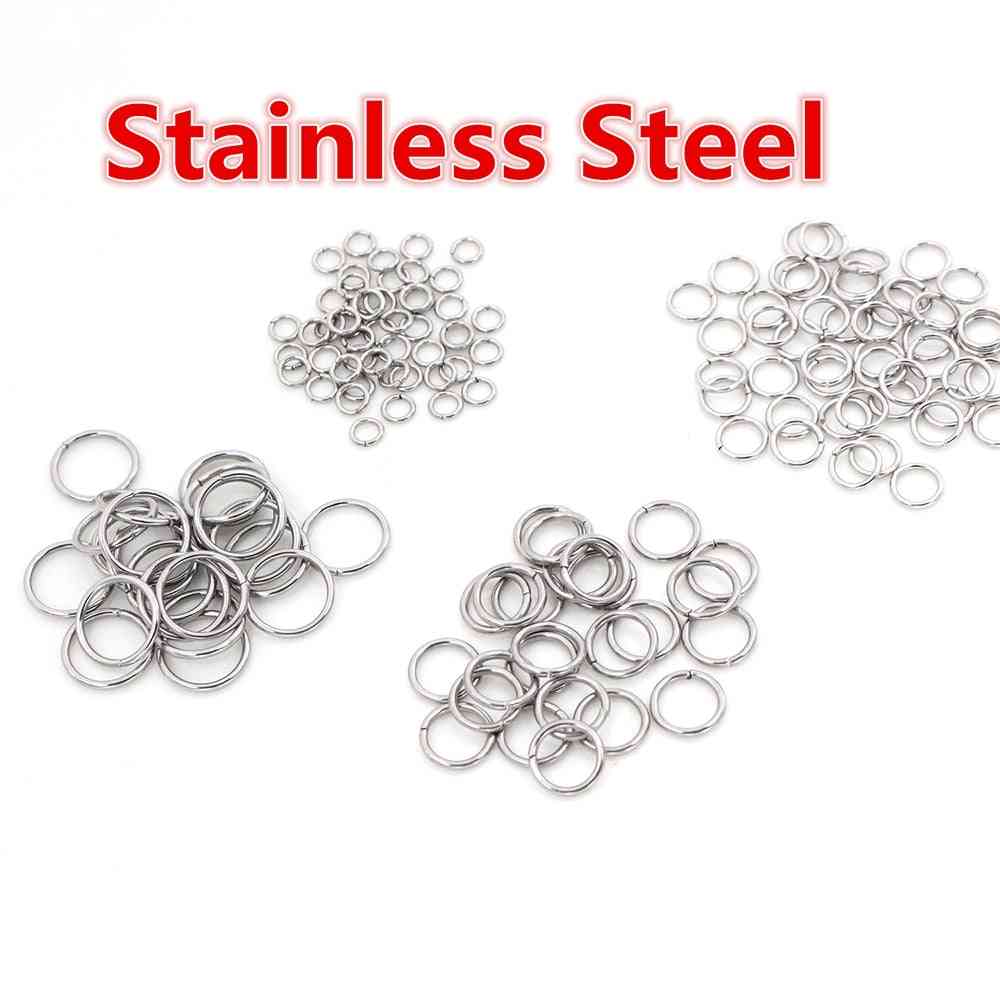 200pcs Stainless Steel Diy Jewelry Findings