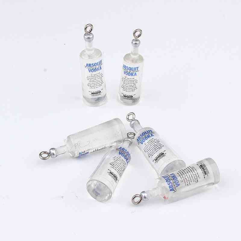Resin Earring Findings Key Chain Necklace Pendant Water Bottle Charms