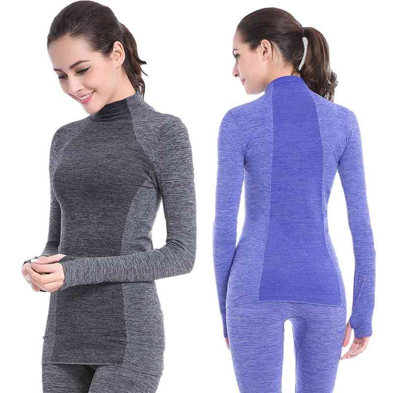 Winter Thermal Underwear, Quick Dry, Anti-microbial Warm Clothing