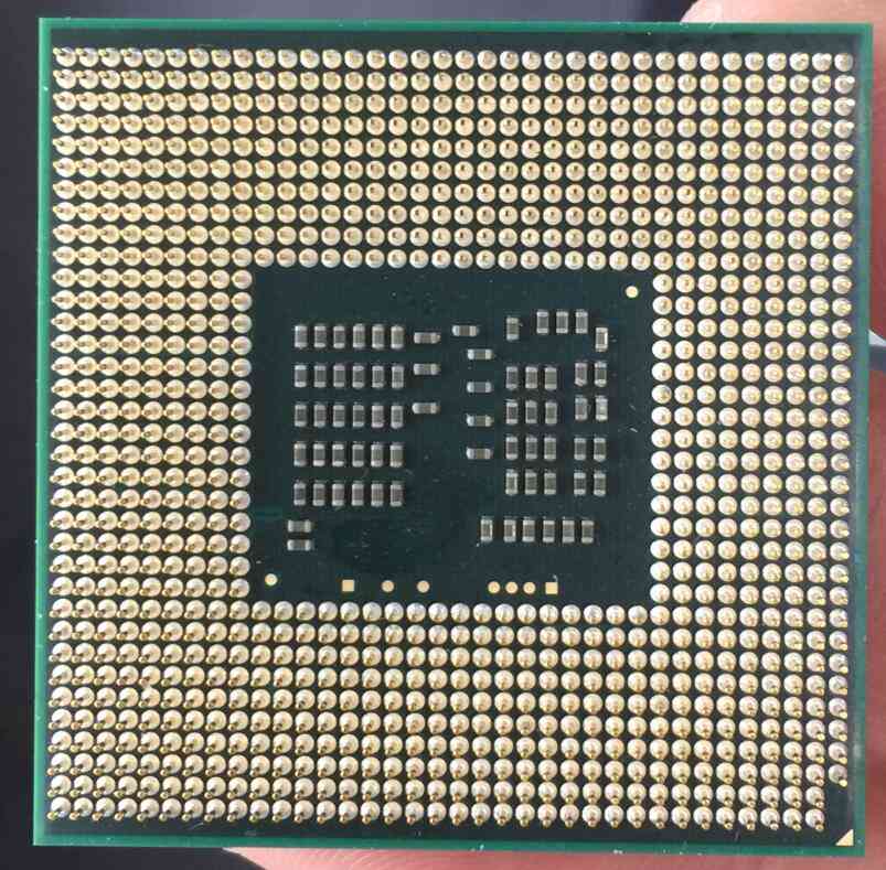 I7-640m- bærbar bærbar computer, PGA 988, CPU-processor