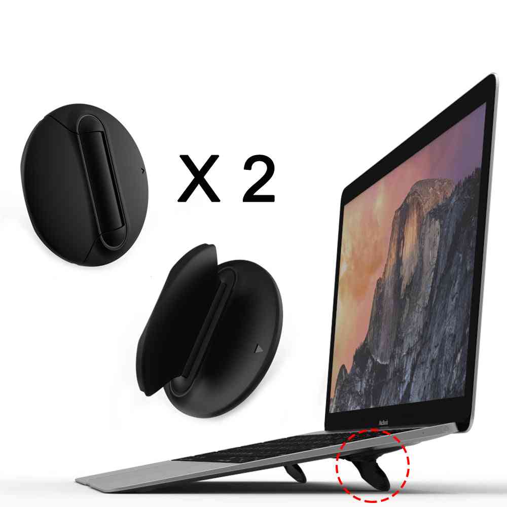Laptop Holder & Folding Stand, Support 7-17 Inch For Macbook Air
