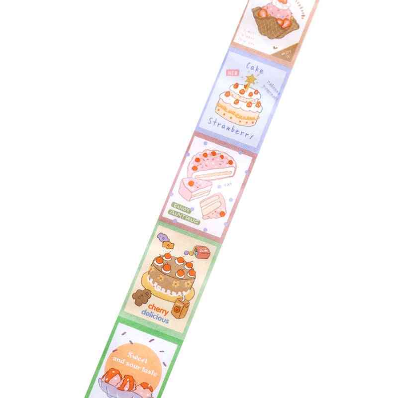 Pequeña serie de tiendas de comestibles, cinta adhesiva decorativa de papel