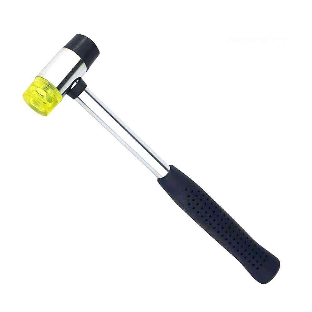 Double-face, Soft Tap, Rubber Hammer For Hand Hard Plastic, Grip Tool