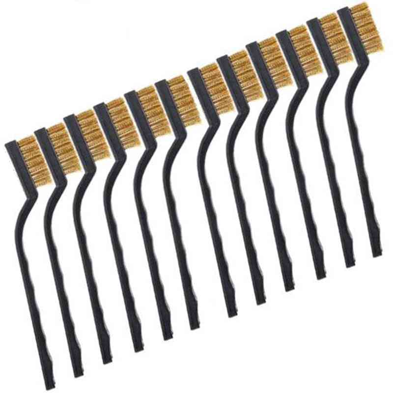 Steel Wire Brass, Burring Brushes For Paint Remover, Scrubbing Polishing
