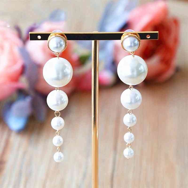 New Pearl Stud Earrings Accessories For Female Fashion