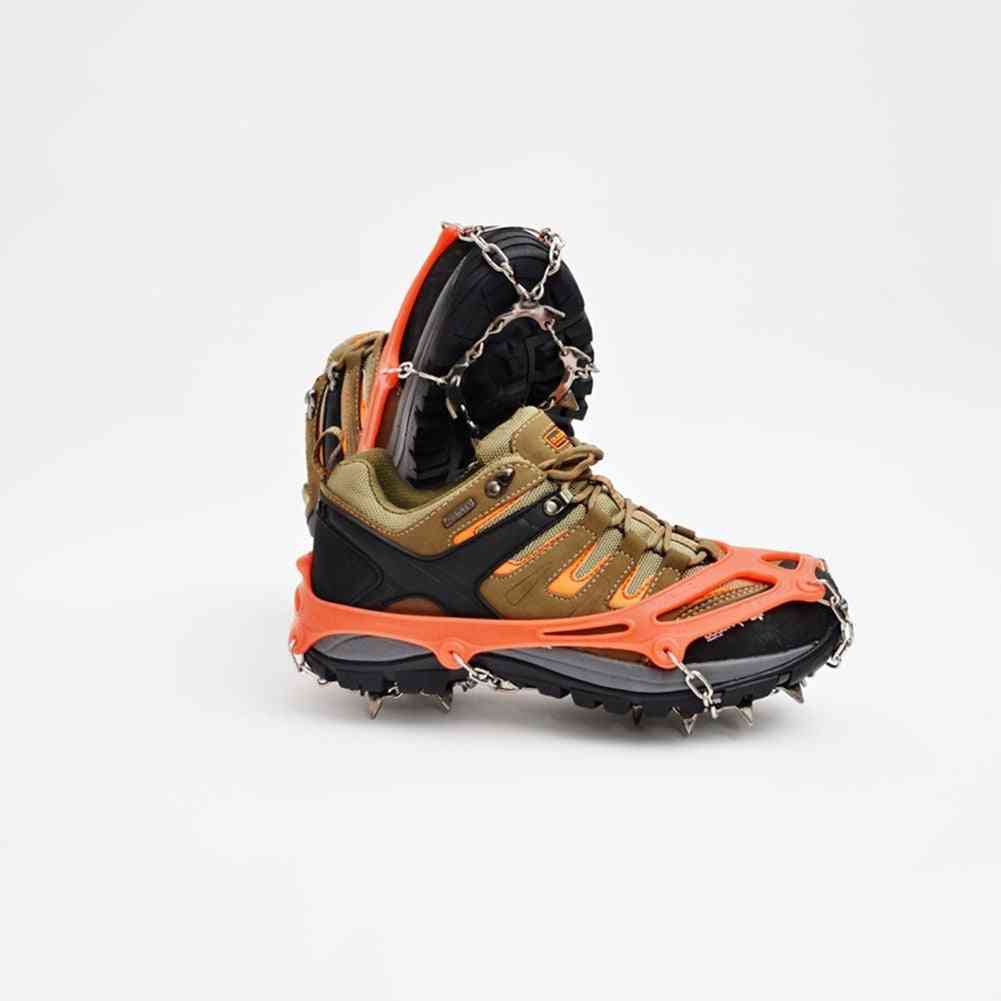 13 Teeth, Ice Snow Grips Crampon For Winter Hiking, Climbing Shoes Cover