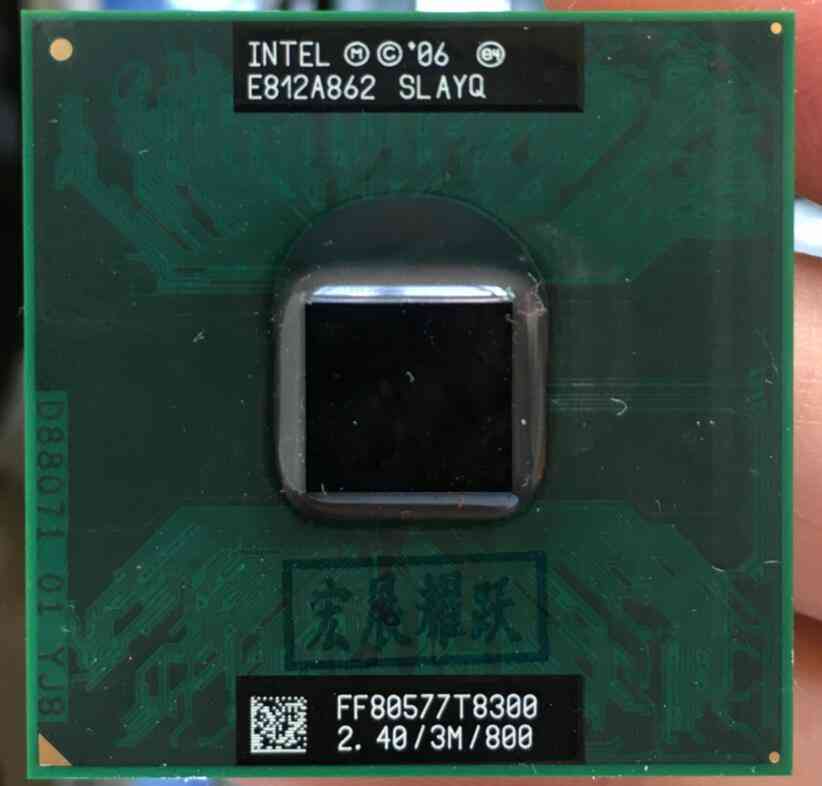 Core 2 Duo T8300 Cpu Laptop Processor