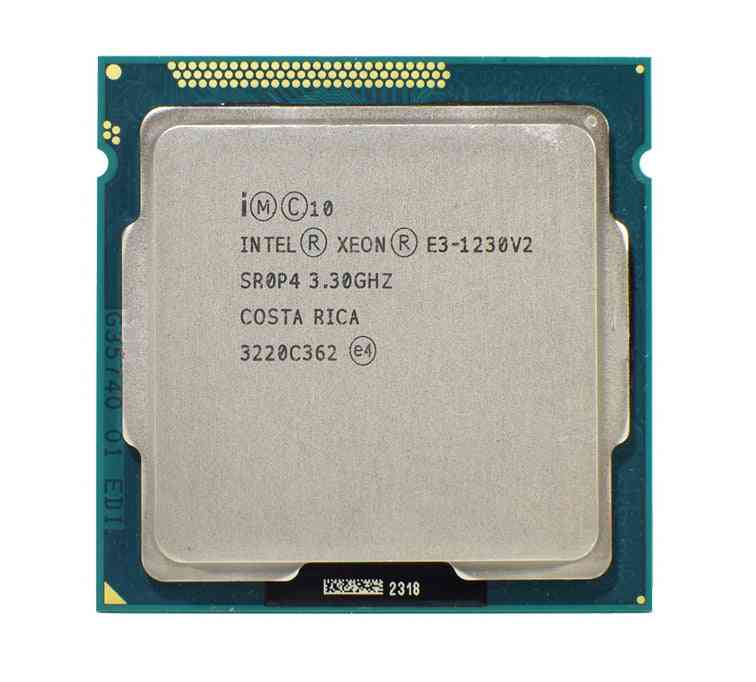 Quad Core Lga 1155 Cpu E3 1230v2 Processor