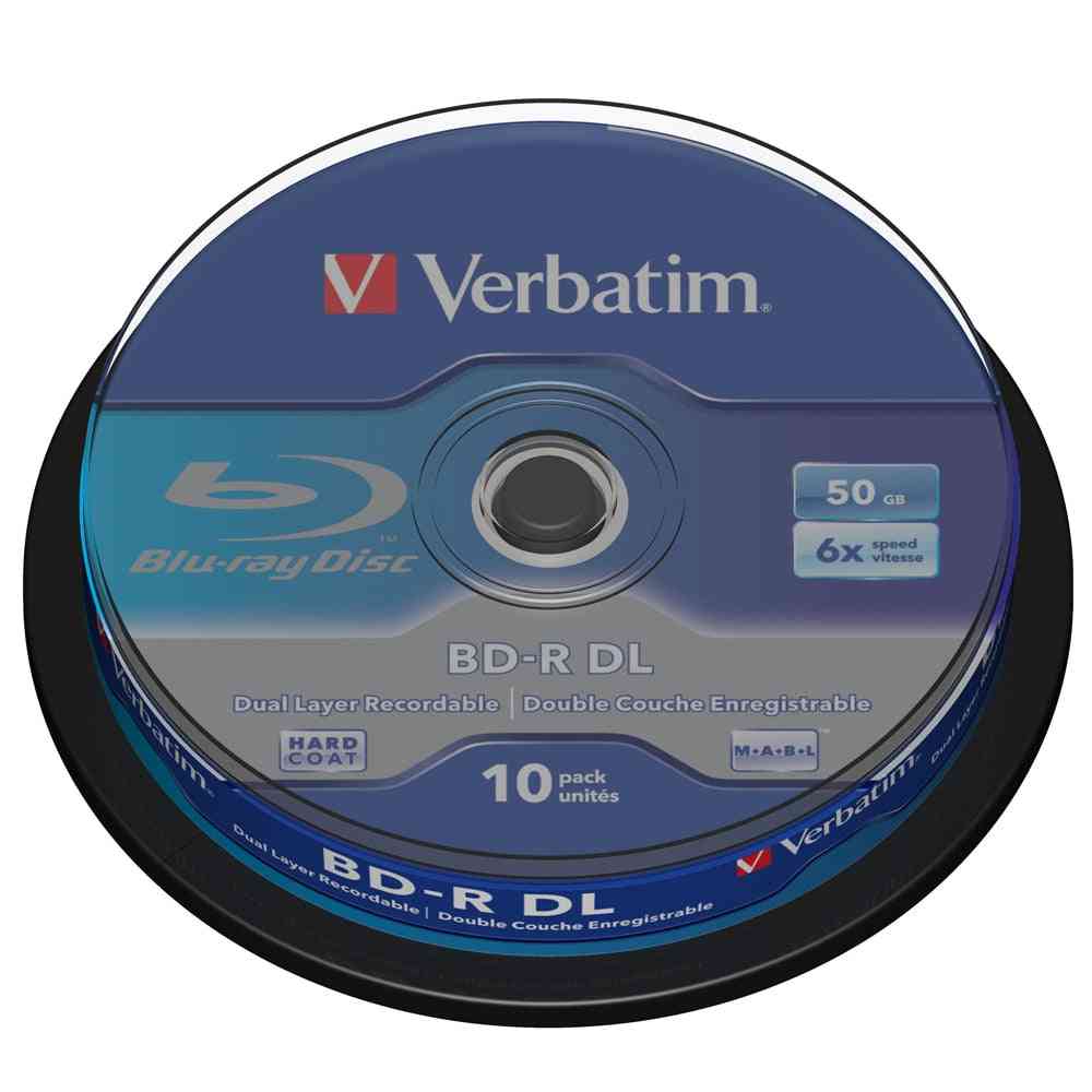 50gb 6x Blu-ray Dual Layer Recordable Media  Disk