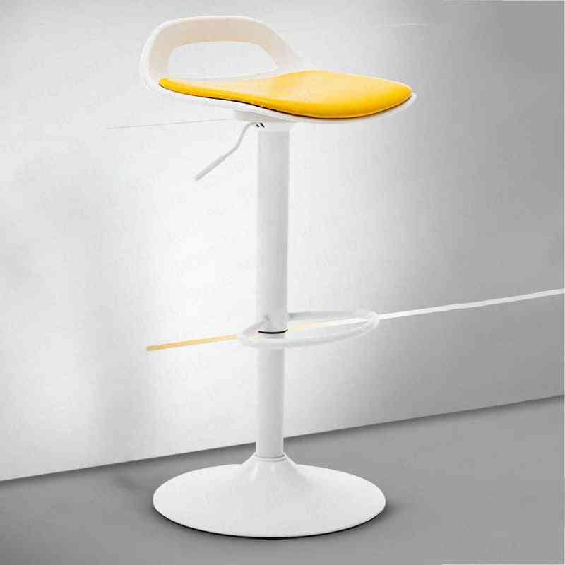 Krzesło barowe, podnoszona recepcja, nowoczesny minimalistyczny, wysoki stołek