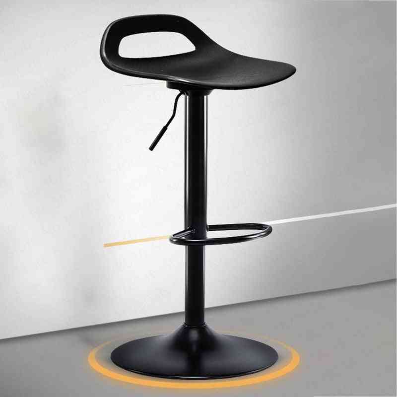 Bar Chair, Lift Front Desk, Modern Minimalist, High Stool