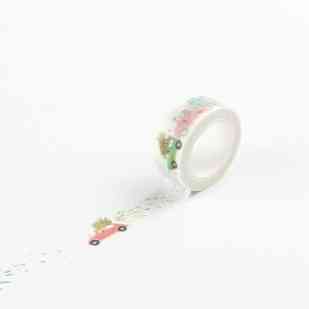 Aranyos címkék papír washi öntapadó címke - maszkoló kézműves szalag