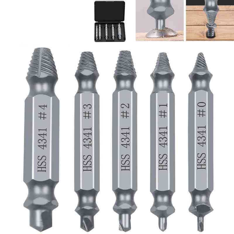 Damaged Screw Extractor Drill Bits