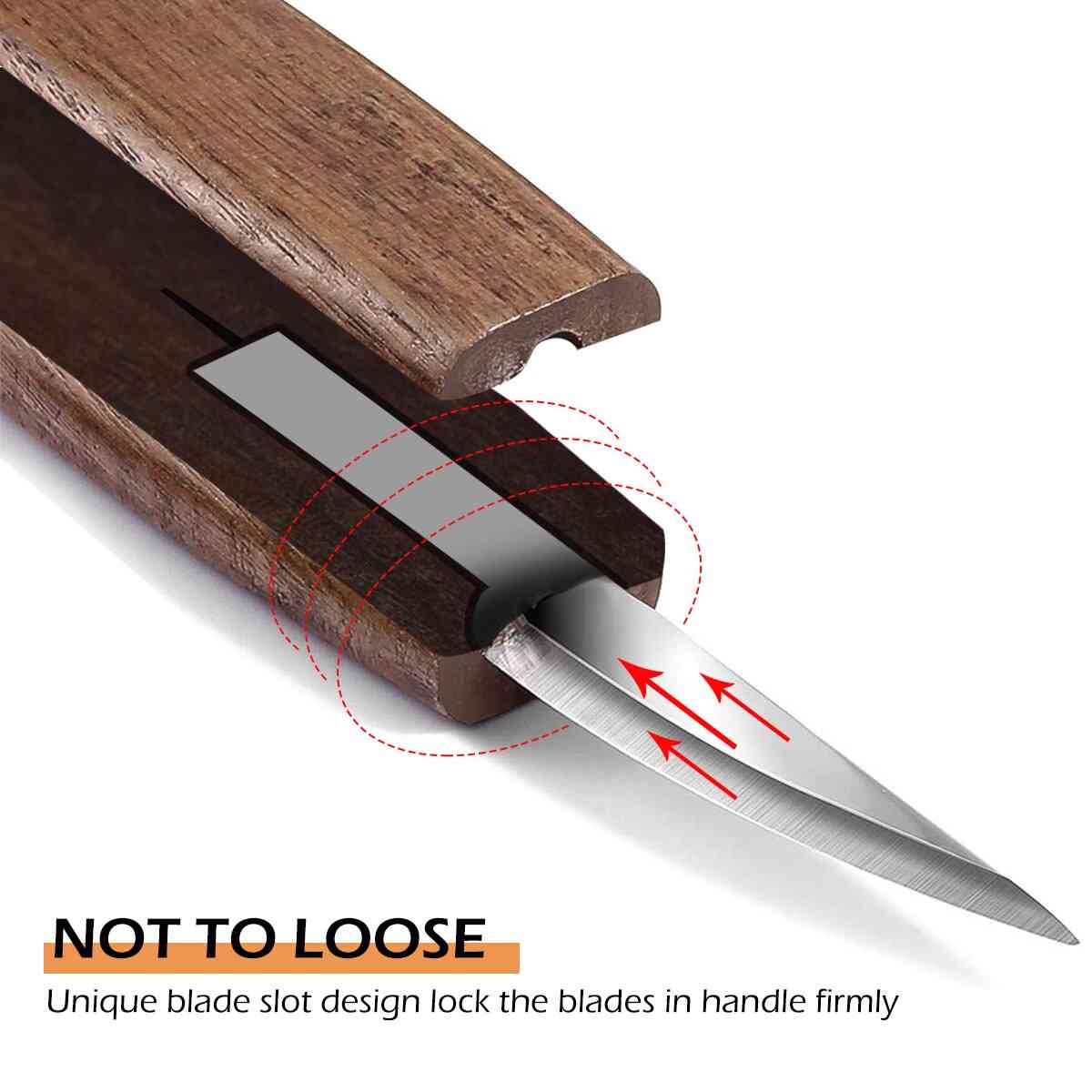 Wood Carving Knife, Cutter Woodworking Hand Tool Set