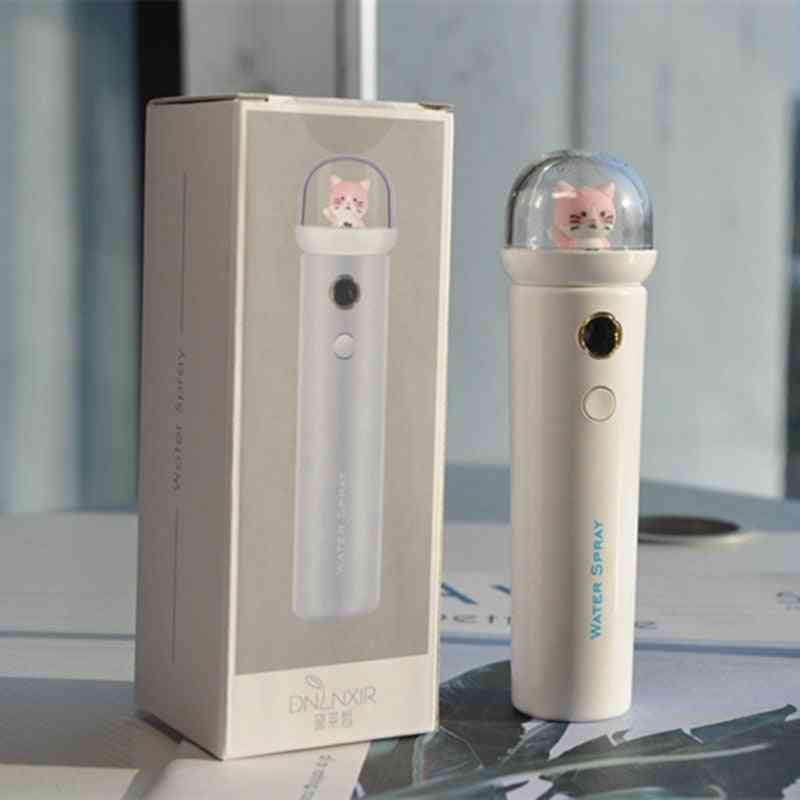 Usb Rechargeable- Nano Spray, Facial Water, Electric Moisturizing, Hydrating Face Device