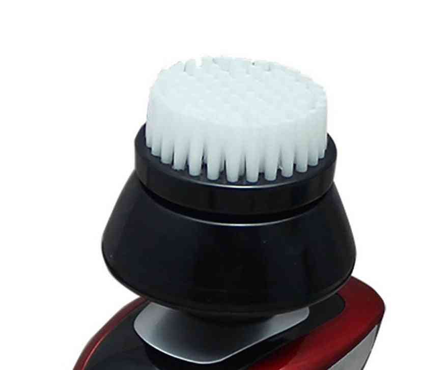 Soft Fiber Facial Face Deep Cleansing Clean Wash Pure Care Shaver Brush